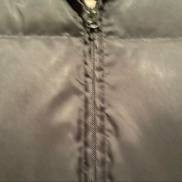 Vintage GAP 1990’s Black Quilted Zip Up Down Feather Puffer Warm Jacket Sz XS - Picture 7 of 10